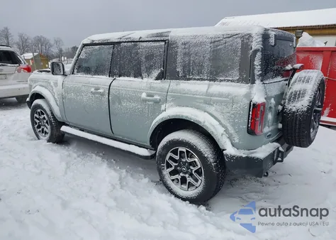 2024 Ford Bronco Outer Banks из США, поврежденный, VIN 1FMDE8BH2RLA70529